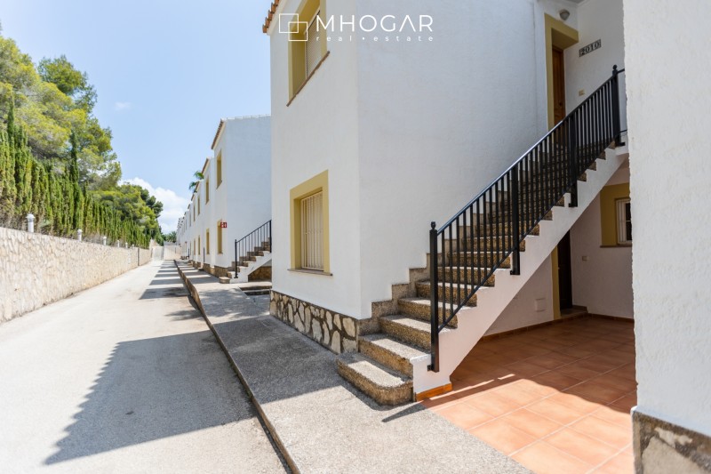 Calpe - Duplex-Apartments mit 2 Schlafzimmern und Blick auf das Mittelmeer und den Peñón de Ifach!